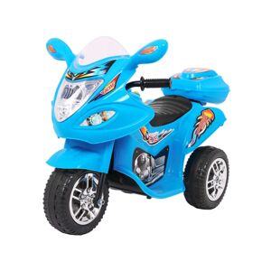 mamido Dětská elektrická motorka skútr modrý