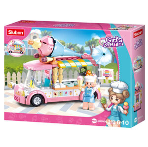Sluban Girls Dream M38-B0993A Mobilní zmrzlinový stánek