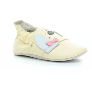 capáčky Bobux Little Bow Pup Vanilla (soft sole) Velikost boty (EU): 20, Vnitřní délka boty: 125, Vnitřní šířka boty: 59
