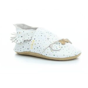 capáčky Bobux Freckles White (soft sole) Velikost boty (EU): 20, Vnitřní délka boty: 125, Vnitřní šířka boty: 59