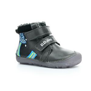 D.D.Step W073-355A tmavě šedé zimní barefoot boty Velikost boty (EU): 27, Vnitřní délka boty: 170, Vnitřní šířka boty: 69