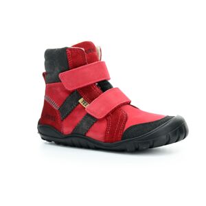 Koel4kids Milo Hydro TEX Red zimní barefoot boty Velikost boty (EU): 36, Vnitřní délka boty: 239, Vnitřní šířka boty: 86