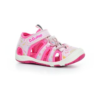 D.D.Step G065-41329D tmavě růžové barefoot sandály Velikost boty (EU): 31, Vnitřní délka boty: 200, Vnitřní šířka boty: 78