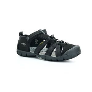 Keen Seacamp II Black/Grey AD (CNX) barefoot sandály Velikost boty (EU): 37, Vnitřní délka boty: 235, Vnitřní šířka boty: 90