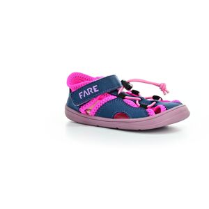 Fare WIDE 7061451 modro-růžové barefoot sandály Velikost boty (EU): 30, Vnitřní délka boty: 200, Vnitřní šířka boty: 78