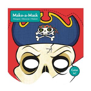 Mudpuppy Vyrob si masku - Pirát (20 ks)