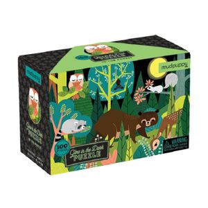 Mudpuppy Svítící puzzle - V lese (100 dílků)
