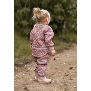 Mikk-Line Mikk - Line dětské termo kalhoty s bundou Adobe Rose 4205 Velikost: 104 Termo, Voděodolný