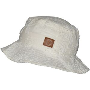Mikk-Line dětský klobouk s vyšíváním UPF50+ White 98109 Klobouky: 47 UPF 50+