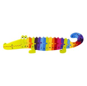 Orange Tree Toys Dřevěná puzzle abeceda - Krokodýl