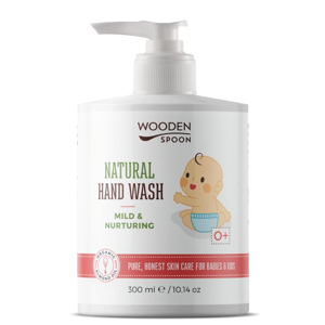 Wooden Spoon Přírodní tekuté dětské mýdlo s levandulovou vůní (300 ml)