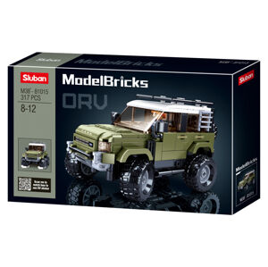 Sluban Model Bricks M38-B1015 Anglický SUV vůz