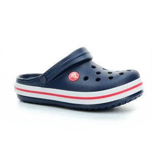 pantofle Crocs Crocband Clog K - Navy/Red Velikost boty (EU): 24, Vnitřní délka boty: 145, Vnitřní šířka boty: 66