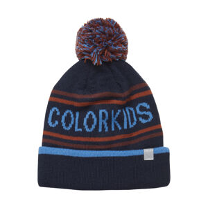 Color Kids dětská zimní čepice s logem 740804-2832 Velikost: 56