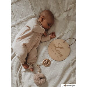 Jamiks kojenecký overal s dlouhým rukávem BAMBI - JLF172 - 6 Velikost: 62 OEKO-TEX, GOTS