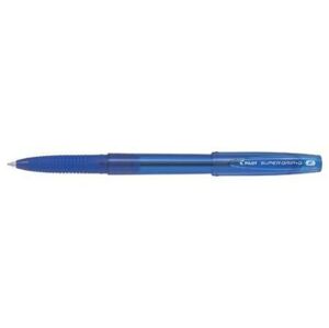 Pilot SuperGrip-G, kuličkové pero, RT, 0,7, víčko, modrá