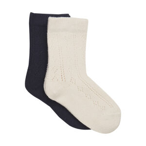 Minymo 2ks dětské ponožky 6025 - 200 Velikost: 35 - 38 Oeko-tex, bavlna