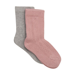 Minymo 2ks dětské ponožky 6025 - 130 Velikost: 35 - 38 Oeko-tex, bavlna