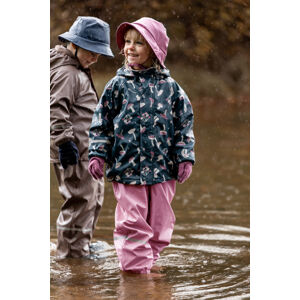 CeLaVi dětská souprava do deště s fleece podšívkou 310354 - 9326 Velikost: 130 Voděodolné, větruodolné