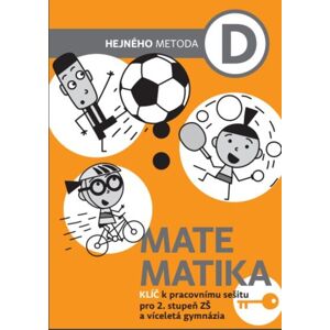 H-Učebnice Matematika D - klíč k pracovnímu sešitu
