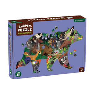 Mudpuppy Tvarované puzzle - Z lesa (300 dílků)