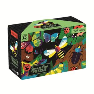 Mudpuppy Svítící puzzle - Úžasný hmyz (100 dílků)
