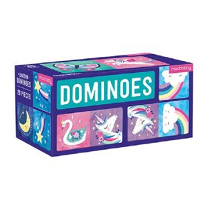 Mudpuppy Domino - Jednorožec (28 dílků)
