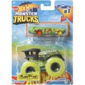 Mattel Hot Wheels Monster Trucks 1:64 s angličákem Loko Punk