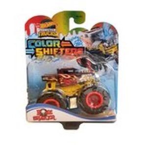 Mattel Hot Wheels Monster trucks color shifters Bone Shaker