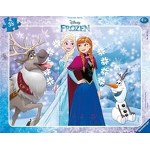 RAVENSBURGER Puzzle Ledové království: Anna a Elsa 40 dílků