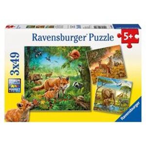 Ravensburger Země živočichů 3x49d