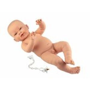 Llorens 45001 NEW BORN CHLAPEČEK - realistická panenka miminko