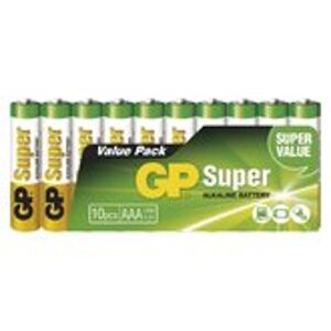 GP Batteries Baterie GP Super Alkaline LR03 AAA 10ks