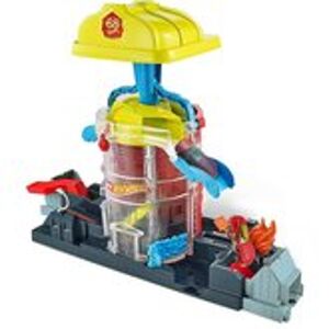 Mattel Hot Wheels Super City Fire House Rescue