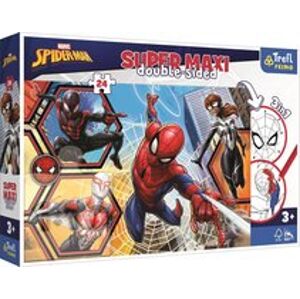 Trefl Puzzle 24 SUPER MAXI - Spiderman jde do akce