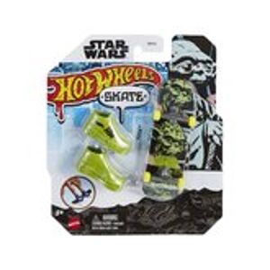 Mattel Hot Wheels Skates tématický fingerboard a boty Yoda