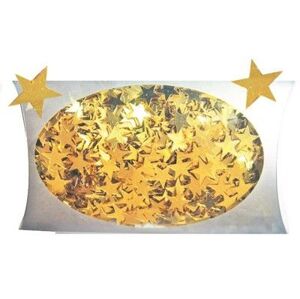 Konfety hvězdy zlaté v krabičce 20 g