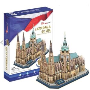 CubicFun - Puzzle 3D Katedrála Sv.Víta -193 dílků