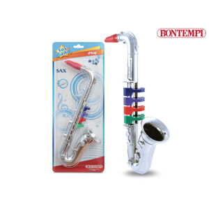Saxofon se 4 klávesami 37 x 14 x 6,9 cm