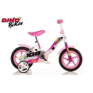 Dino Bikes Dětské kolo růžové 10" 2017