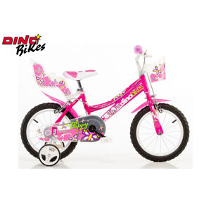 Dino Bikes Dětské kolo růžové 16" 2017