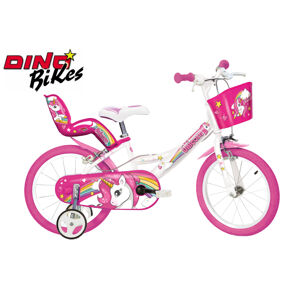 Dino Bikes Dětské kolo Jednorožec 16"