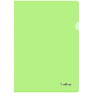 BERLINGO obal zakládací L  transparent green
