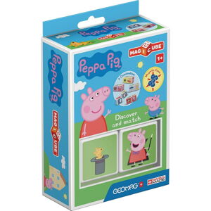 Geomag Magicube Peppa Pig Discover and Match 2 pcs