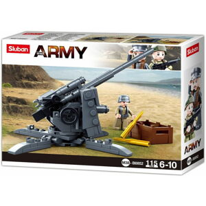 Sluban Army WW2 M38-B0852 Protiledlový kanón