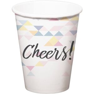 KELÍMKY papírové Iridescent Cheers! 250ml 6ks