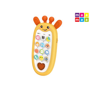Maamaa Telefon dětský s efekty žirafa 13,5 cm