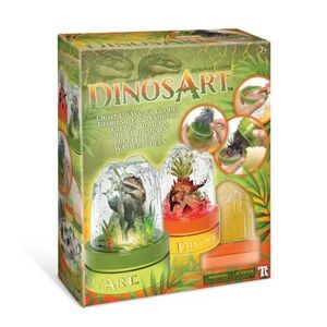 DinosArt Nasvícené sněžítko s dinosaurem