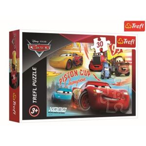 Trefl Puzzle Cars 3/Auta koláž 30 dílů