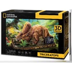 Puzzle 3D Triceratops - dílků 44